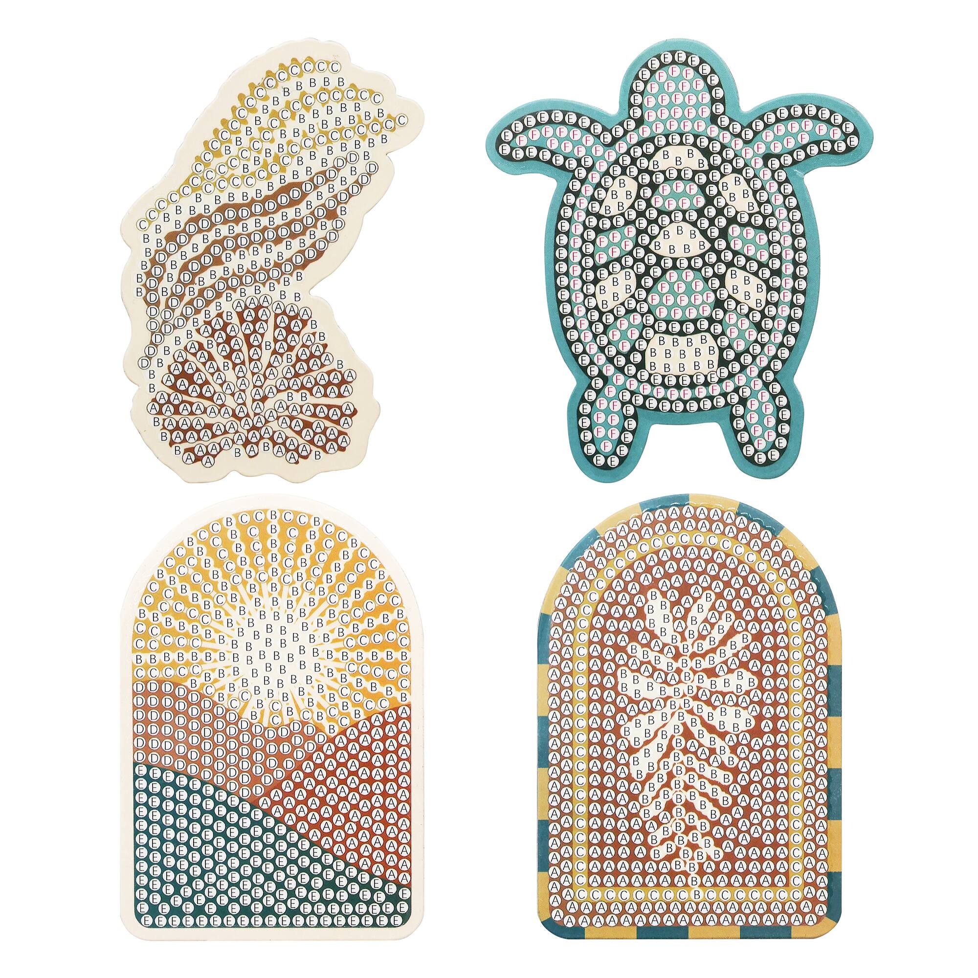 Coastal Diamond Art Magnet Kit by Make Market®